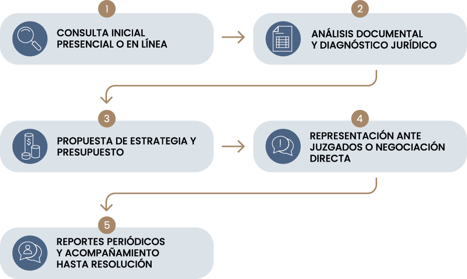 diagrama zigzag litigiocivil